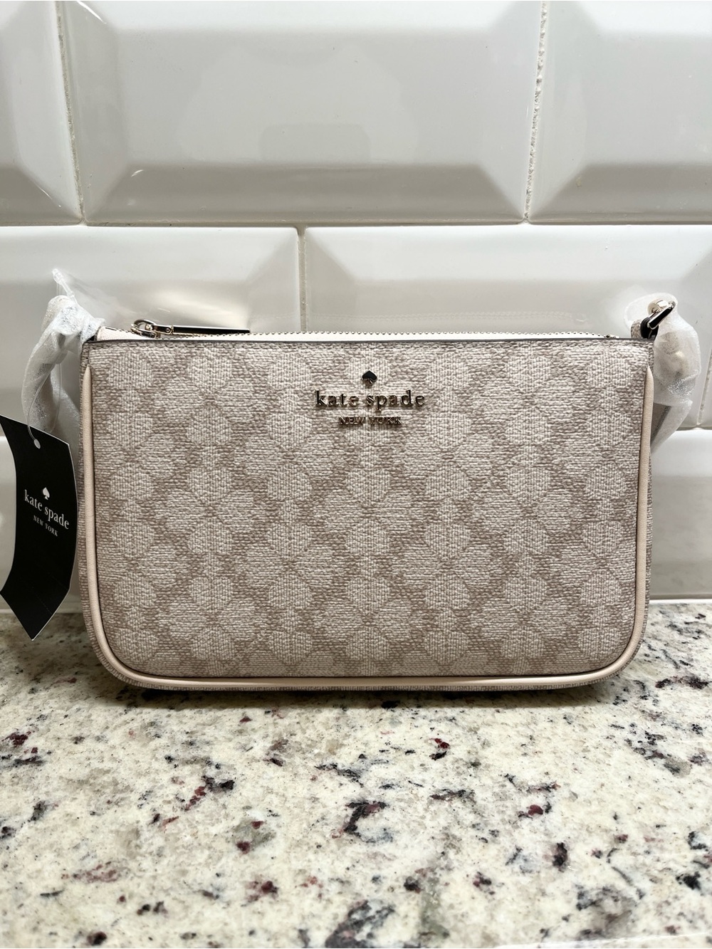Kate Spade Flower Convertible Bag NWT